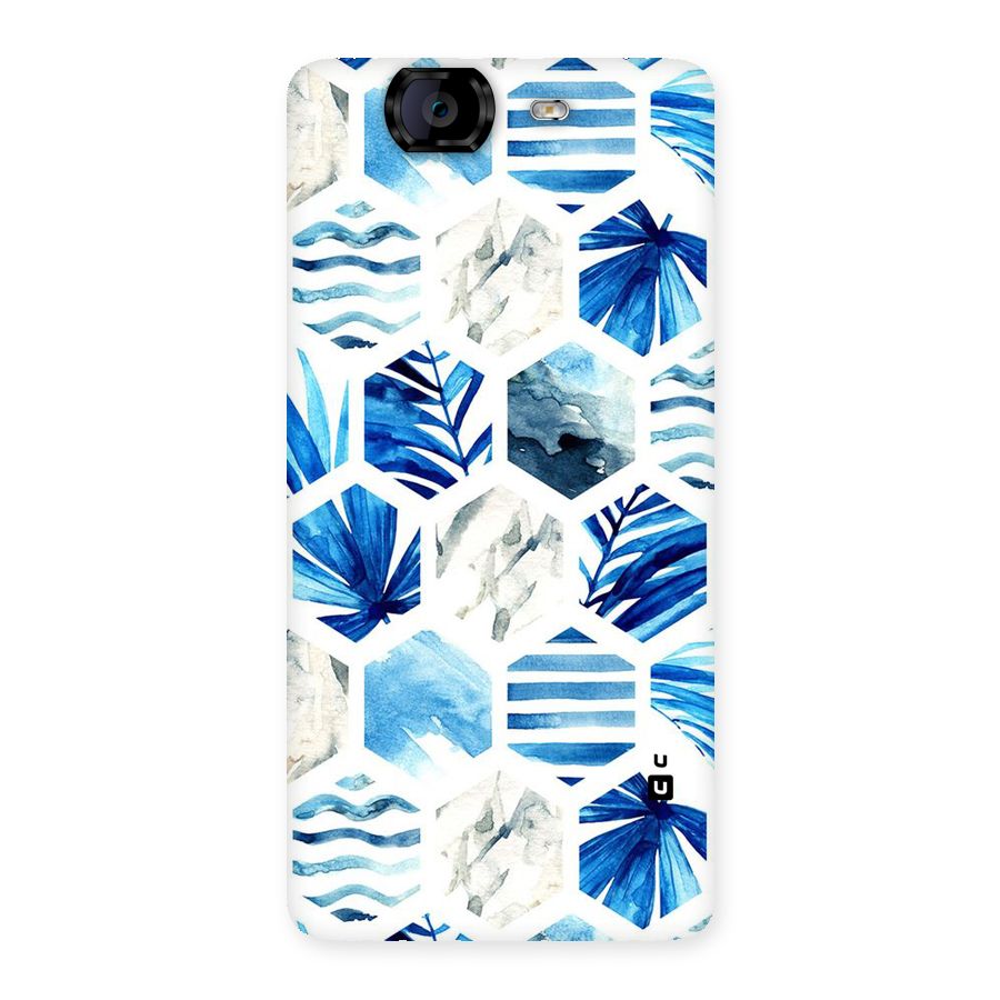 Beach Vibes Pentagon Design Back Case for Canvas Knight A350