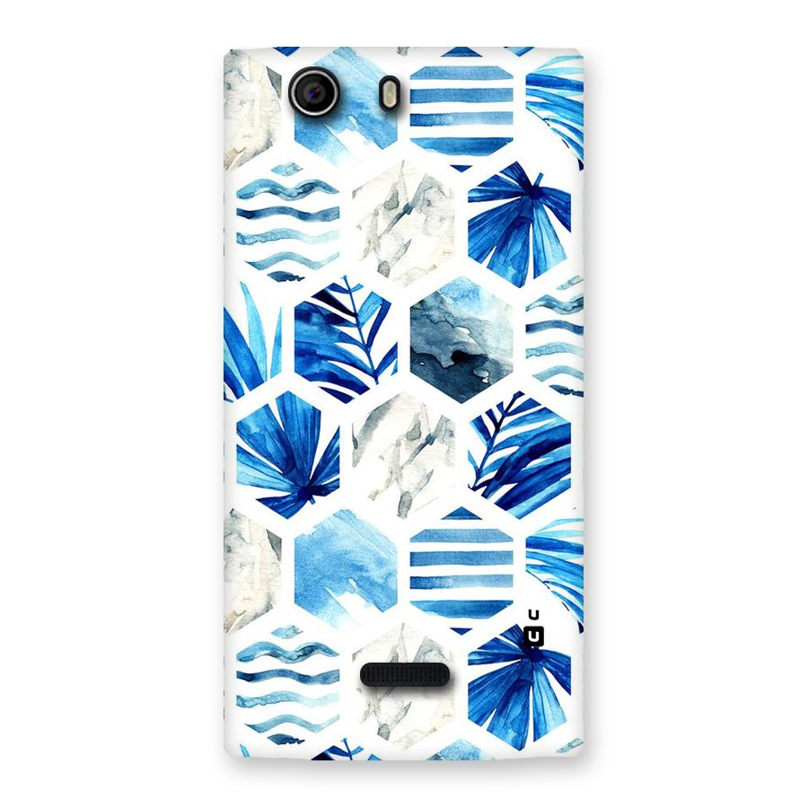 Beach Vibes Pentagon Design Back Case for Canvas Nitro 2 E311