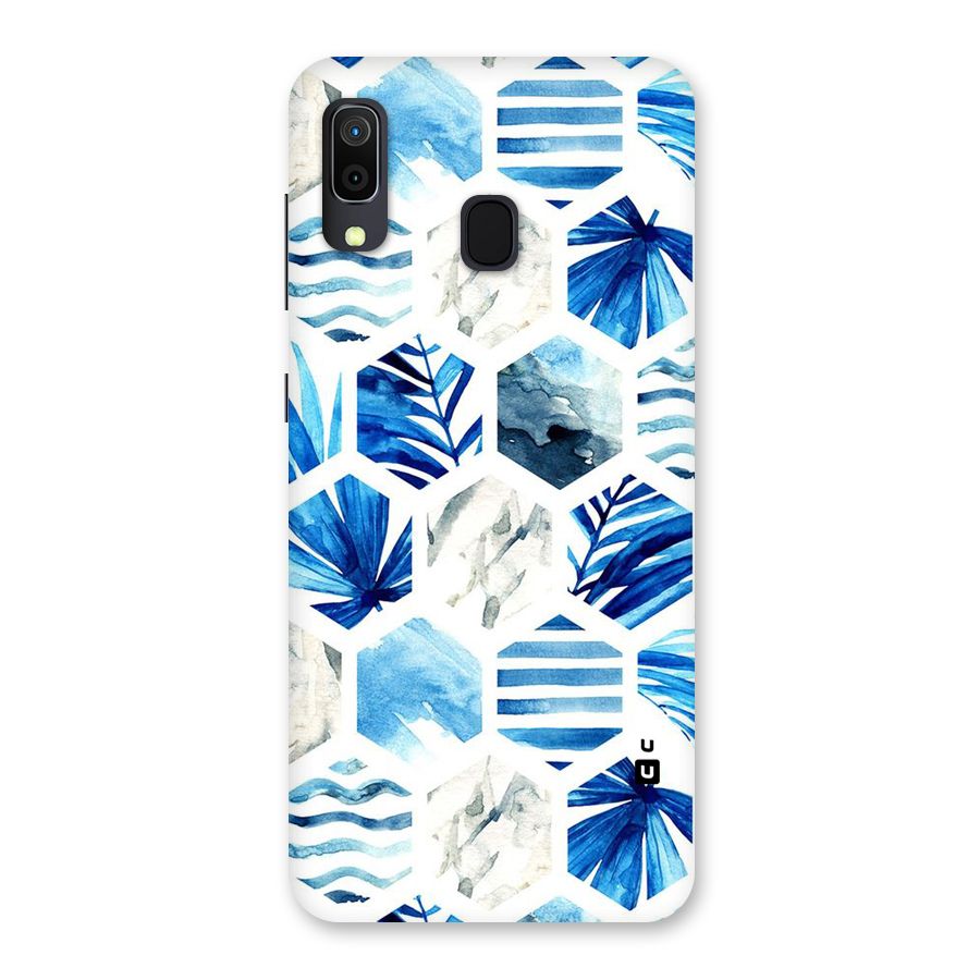 Beach Vibes Pentagon Design Back Case for Galaxy A30