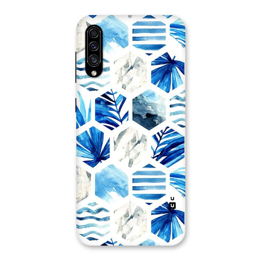 Beach Vibes Pentagon Design Back Case for Galaxy A30s