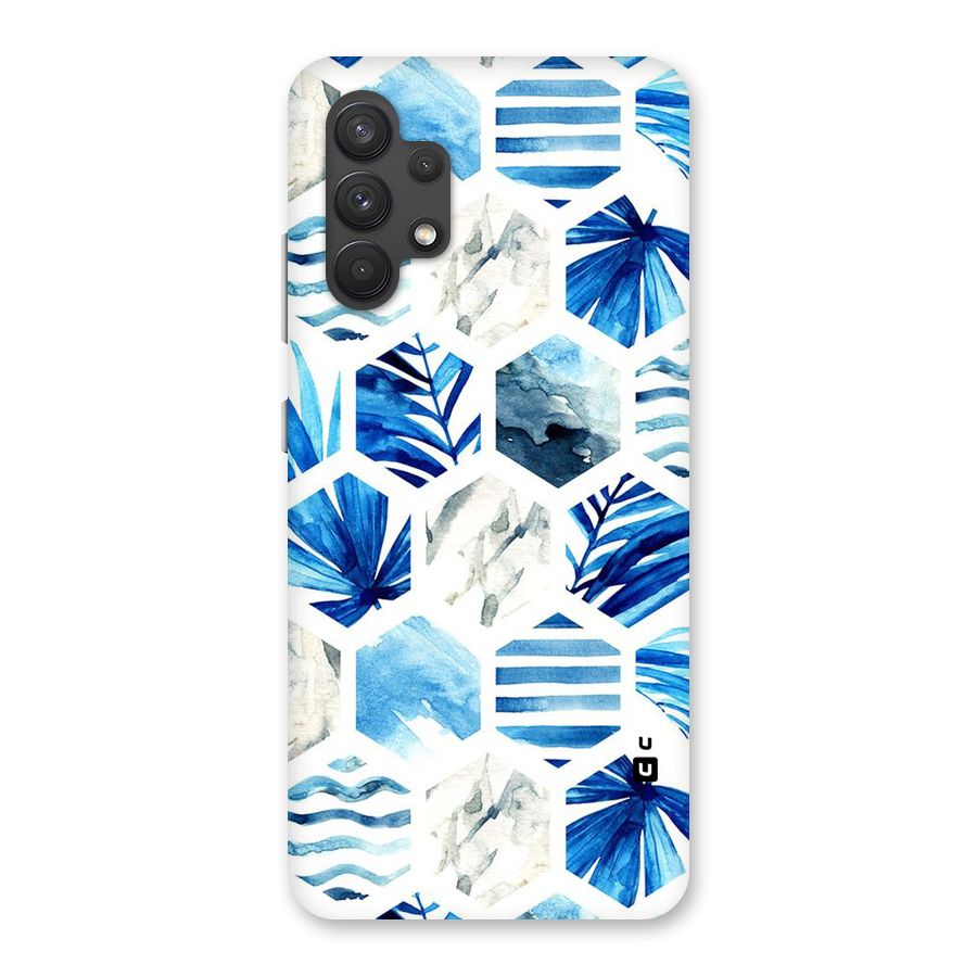 Beach Vibes Pentagon Design Back Case for Galaxy A32