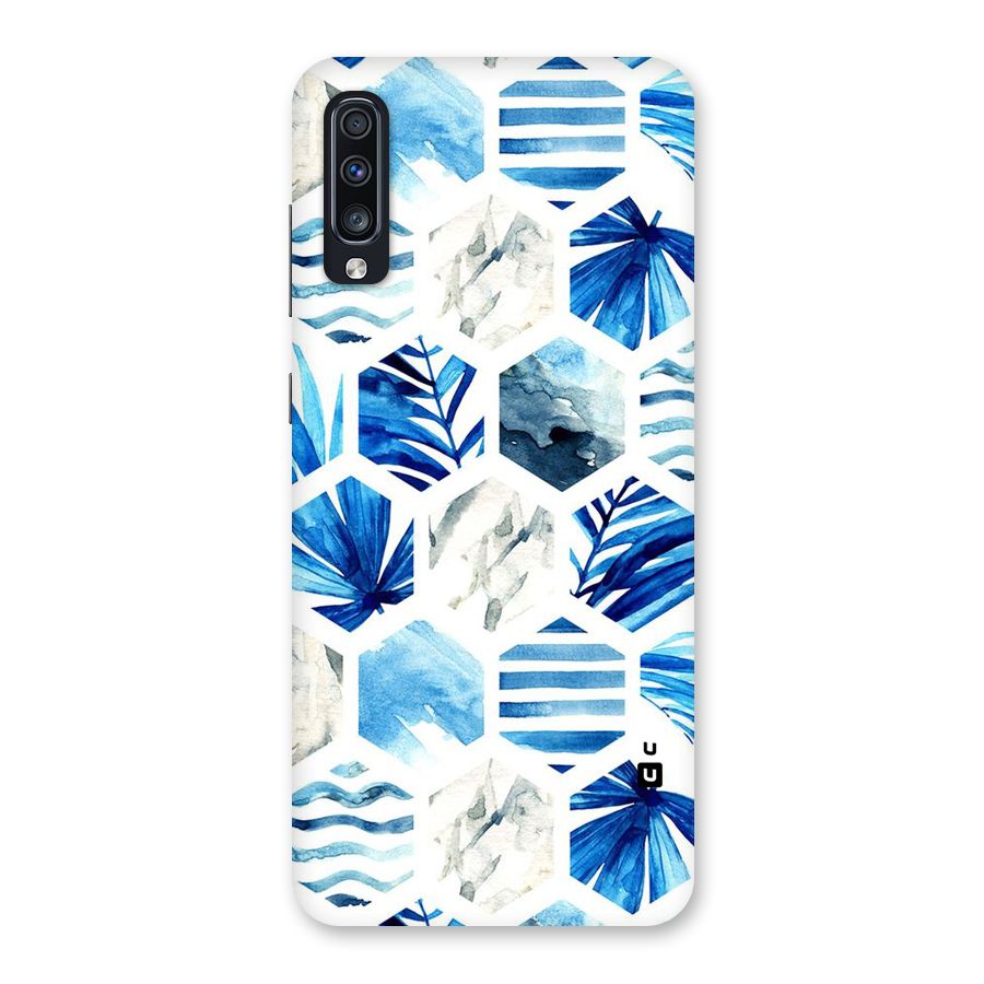 Beach Vibes Pentagon Design Back Case for Galaxy A70