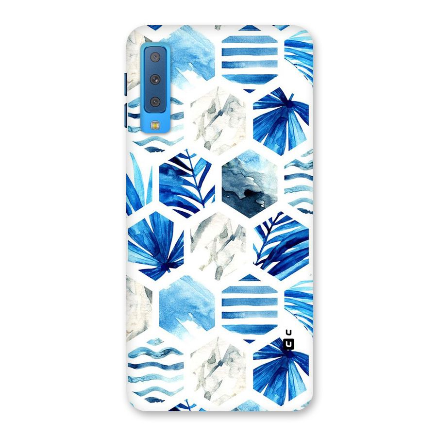 Beach Vibes Pentagon Design Back Case for Galaxy A7 (2018)