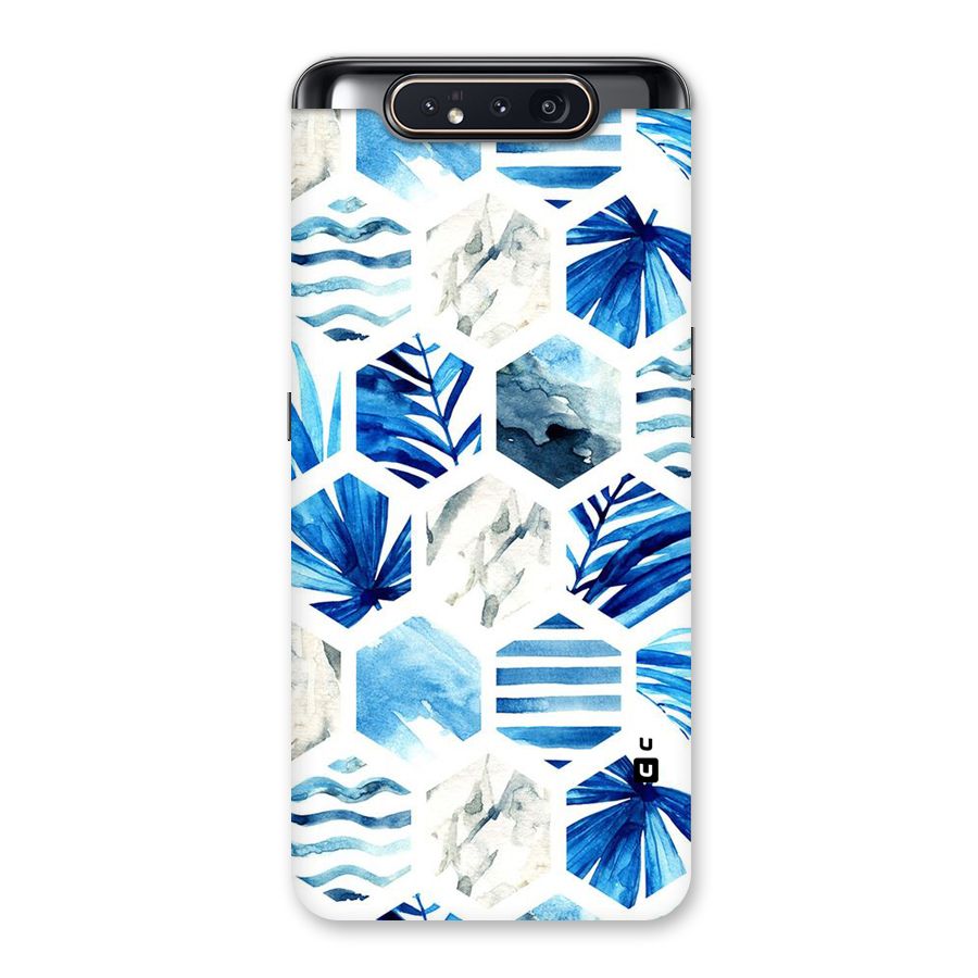 Beach Vibes Pentagon Design Back Case for Galaxy A80