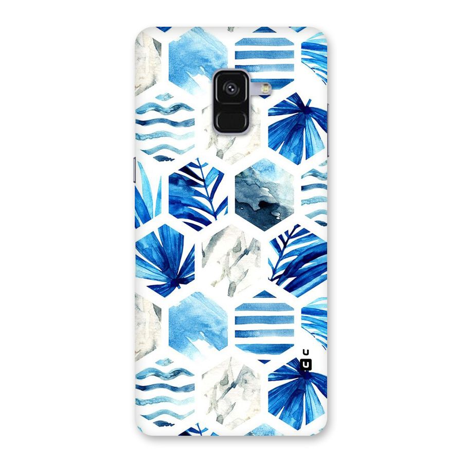 Beach Vibes Pentagon Design Back Case for Galaxy A8 Plus