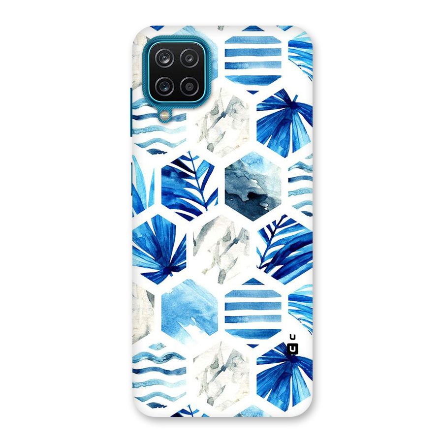 Beach Vibes Pentagon Design Back Case for Galaxy F12