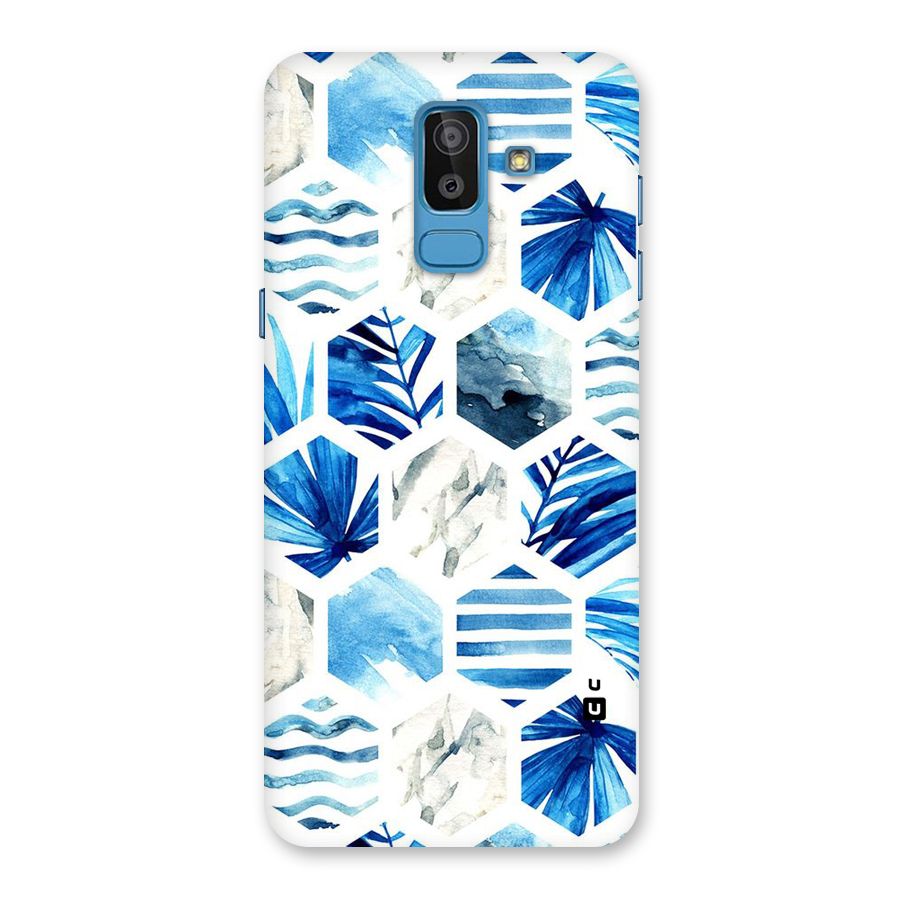 Beach Vibes Pentagon Design Back Case for Galaxy J8