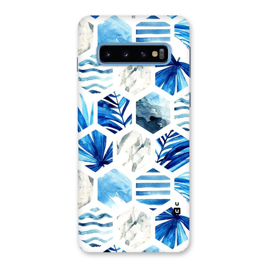 Beach Vibes Pentagon Design Back Case for Galaxy S10