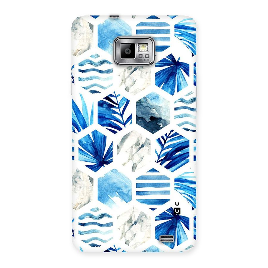 Beach Vibes Pentagon Design Back Case for Galaxy S2