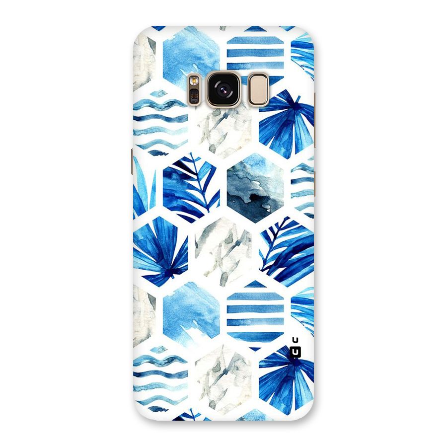 Beach Vibes Pentagon Design Back Case for Galaxy S8