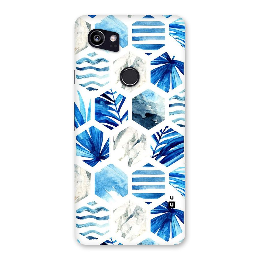 Beach Vibes Pentagon Design Back Case for Google Pixel 2 XL
