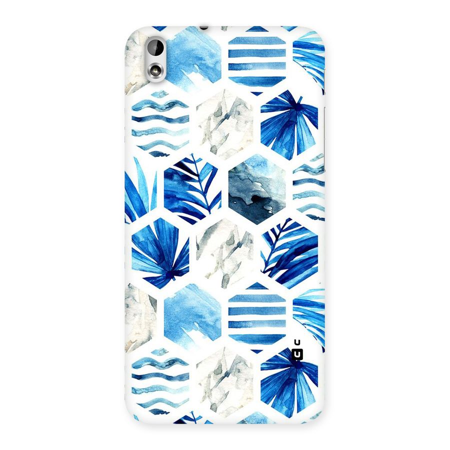 Beach Vibes Pentagon Design Back Case for HTC Desire 816s