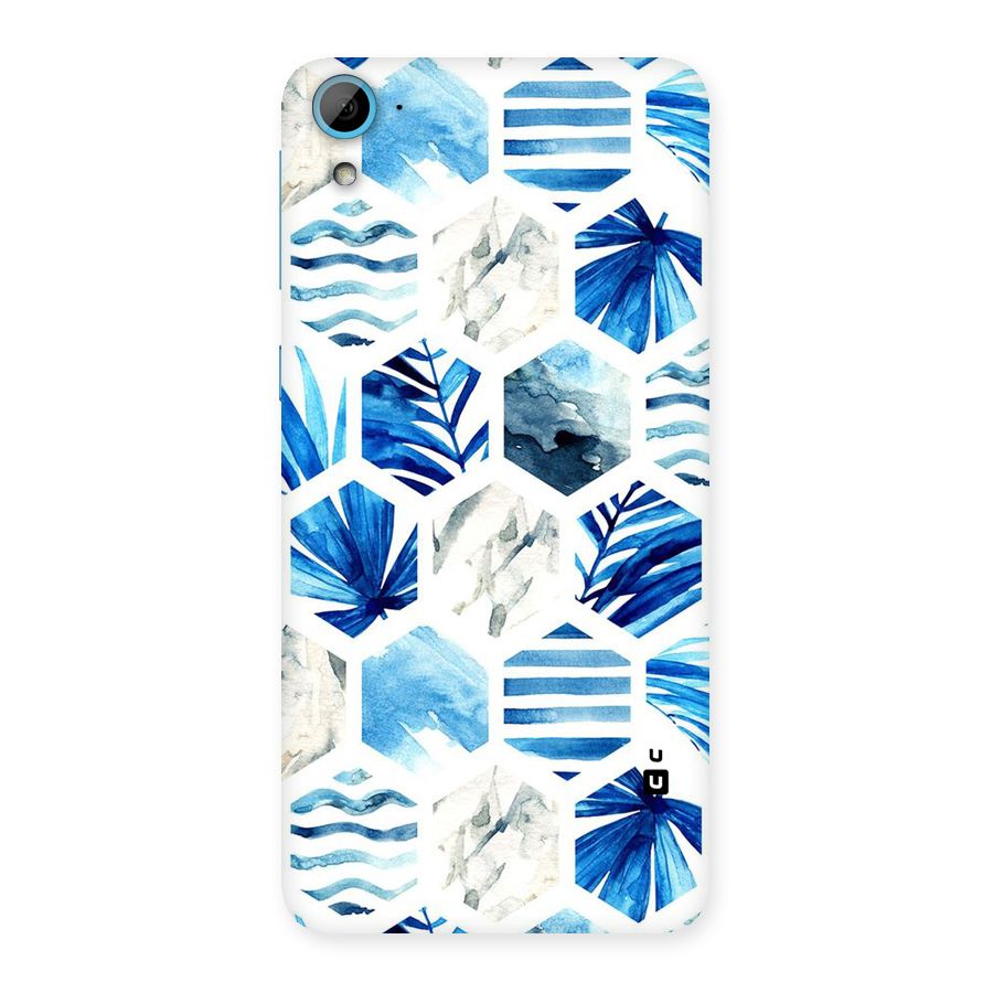 Beach Vibes Pentagon Design Back Case for HTC Desire 826