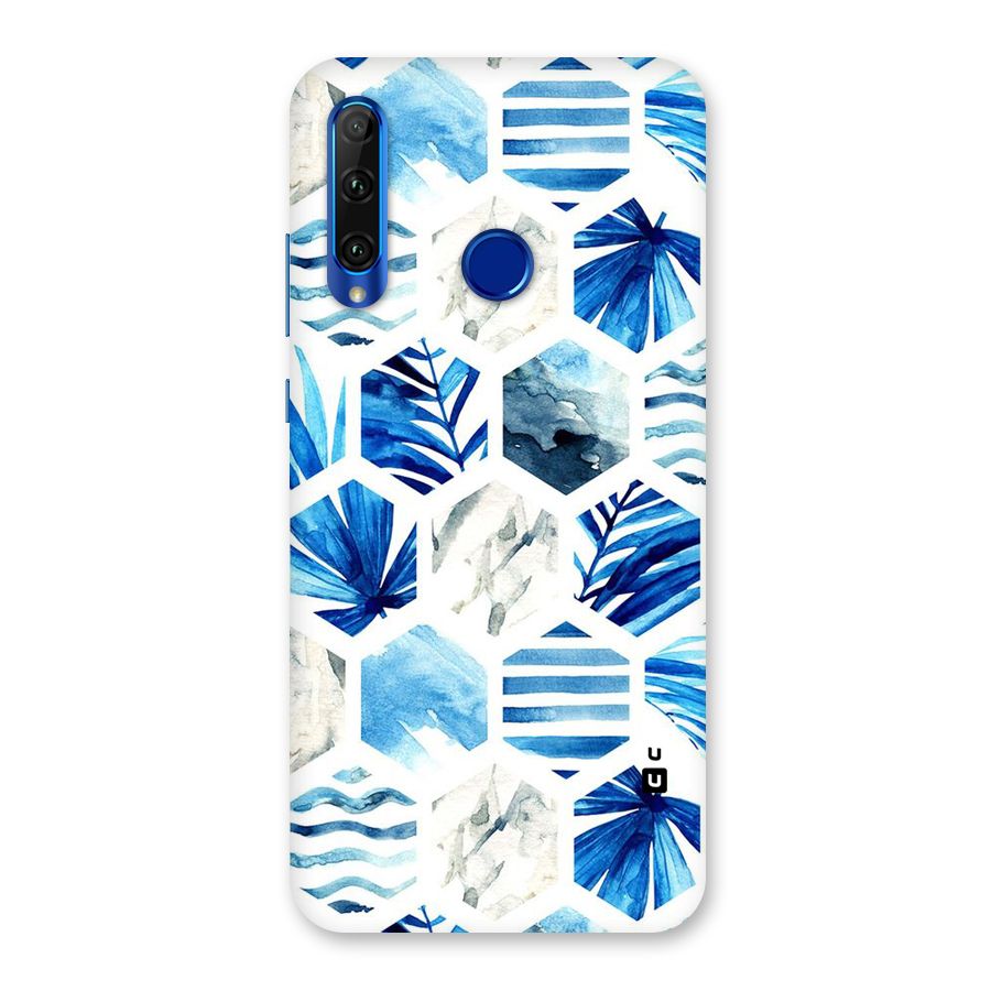 Beach Vibes Pentagon Design Back Case for Honor 20i