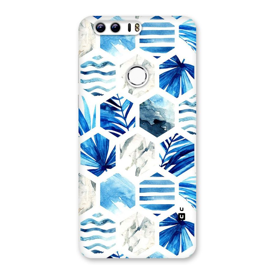 Beach Vibes Pentagon Design Back Case for Honor 8