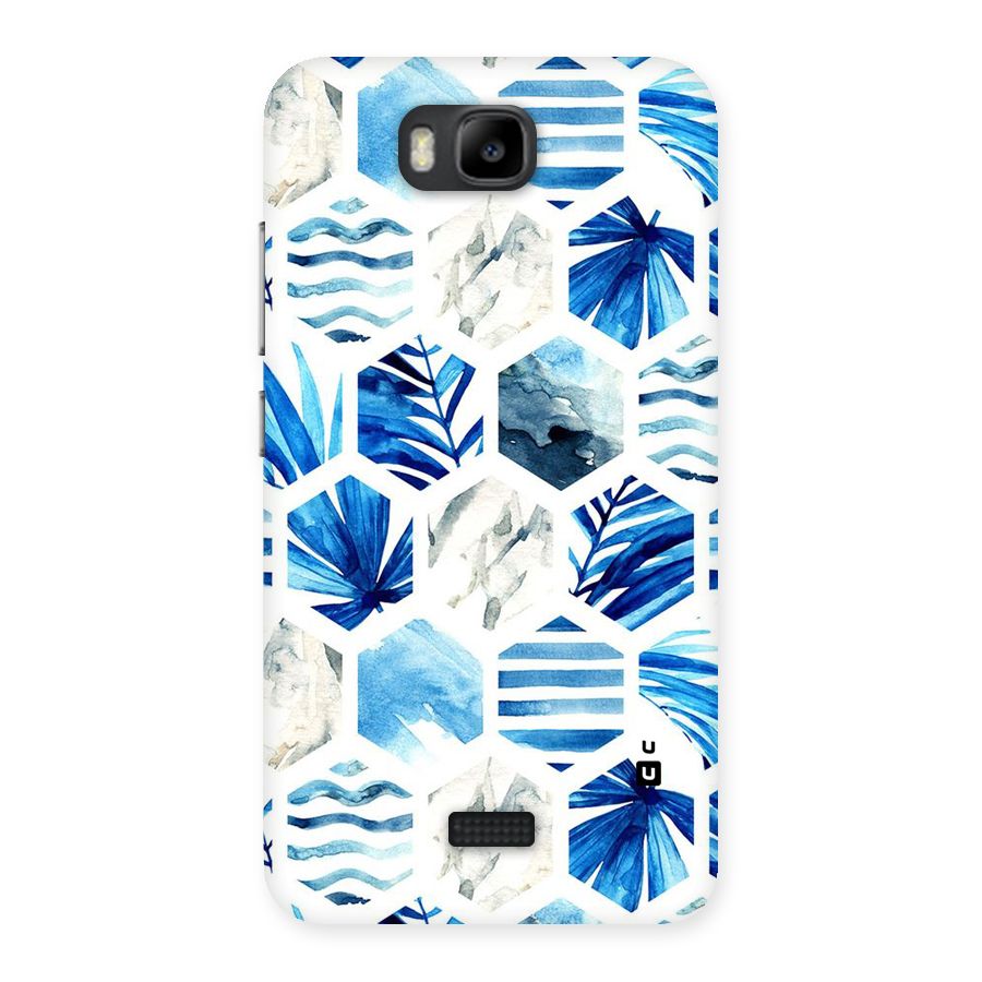 Beach Vibes Pentagon Design Back Case for Honor Bee