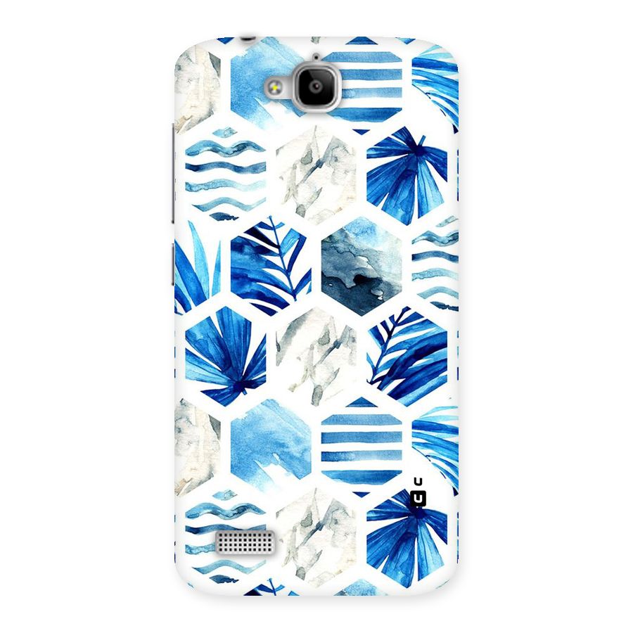 Beach Vibes Pentagon Design Back Case for Honor Holly