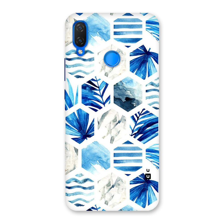 Beach Vibes Pentagon Design Back Case for Huawei P Smart+