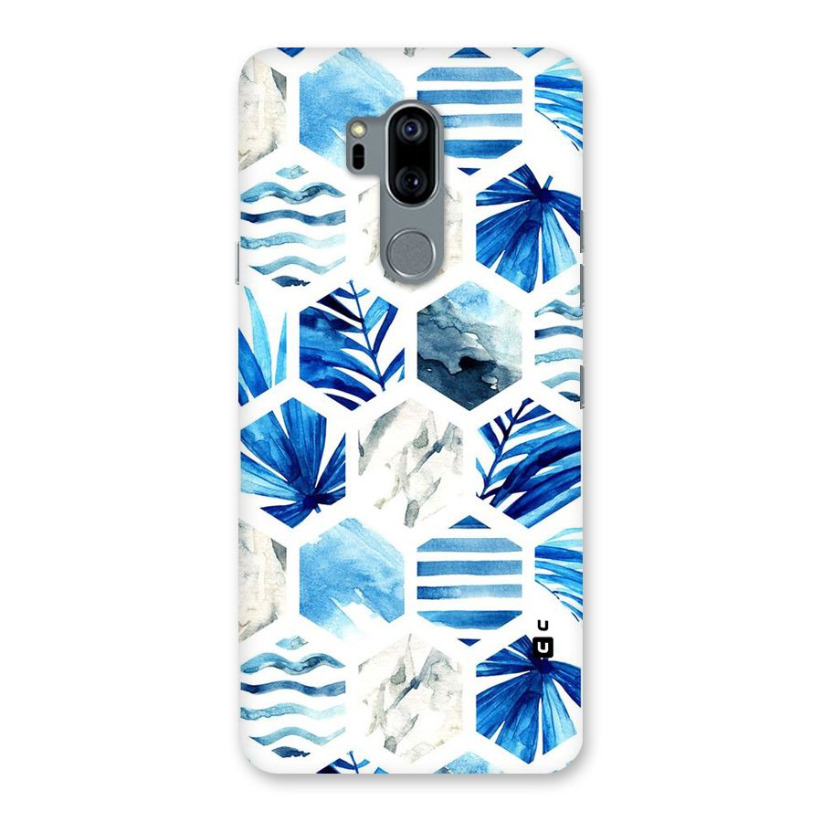 Beach Vibes Pentagon Design Back Case for LG G7