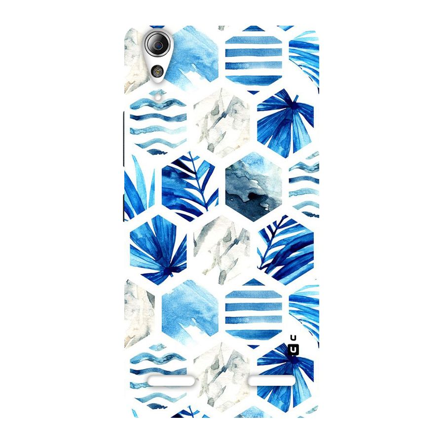 Beach Vibes Pentagon Design Back Case for Lenovo A6000