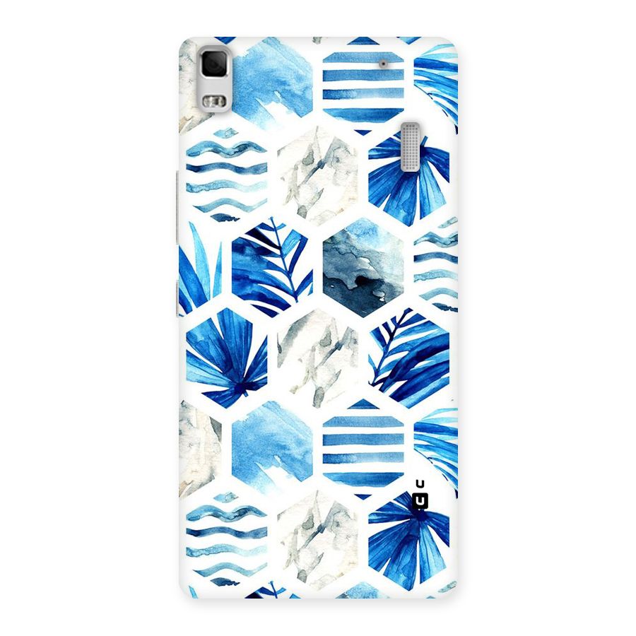 Beach Vibes Pentagon Design Back Case for Lenovo A7000