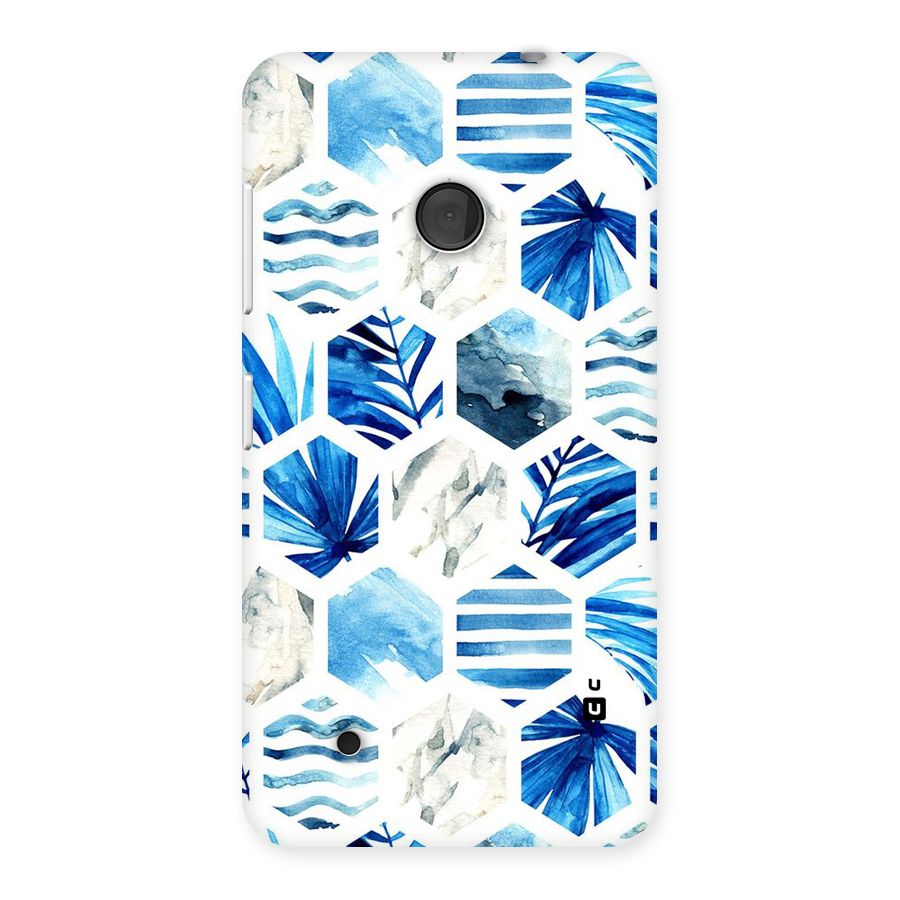Beach Vibes Pentagon Design Back Case for Lumia 530