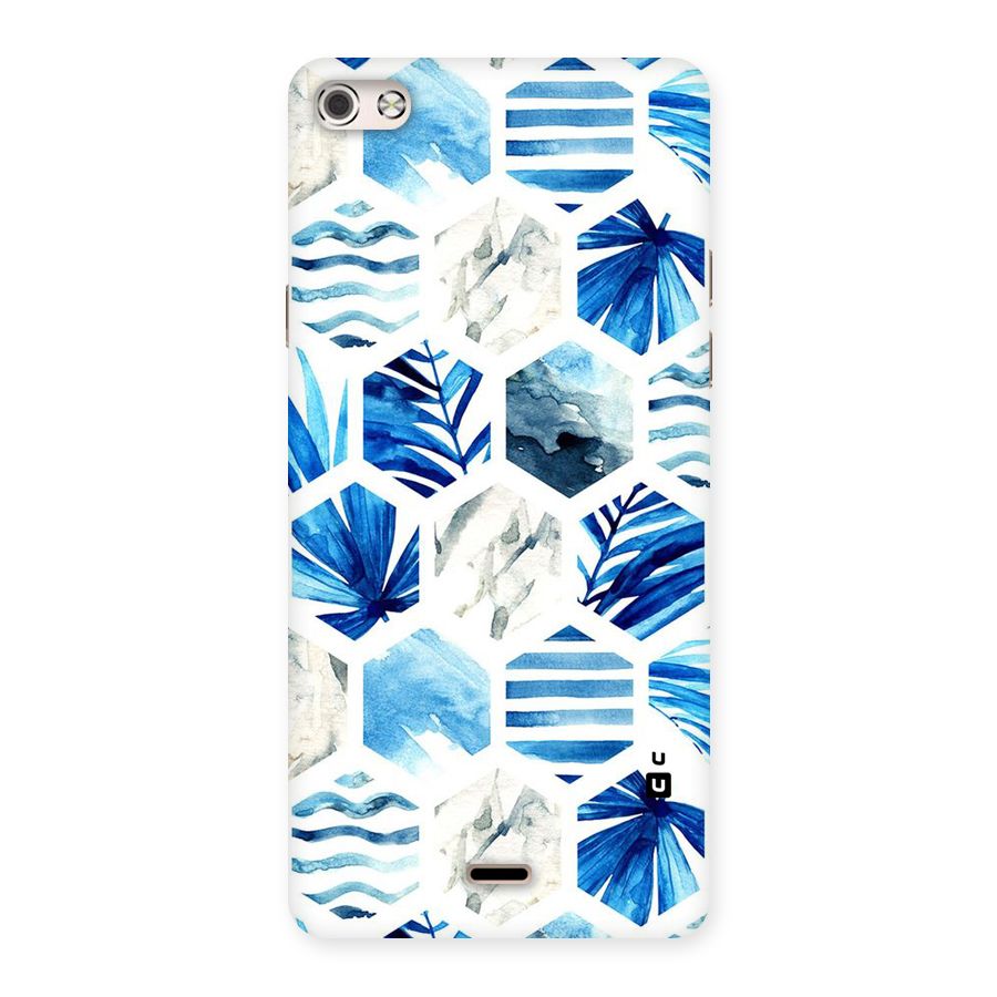 Beach Vibes Pentagon Design Back Case for Micromax Canvas Silver 5