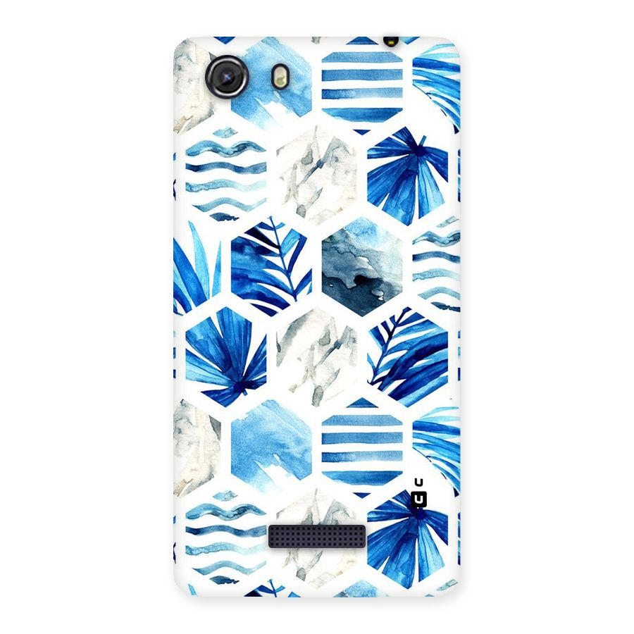Beach Vibes Pentagon Design Back Case for Micromax Unite 3