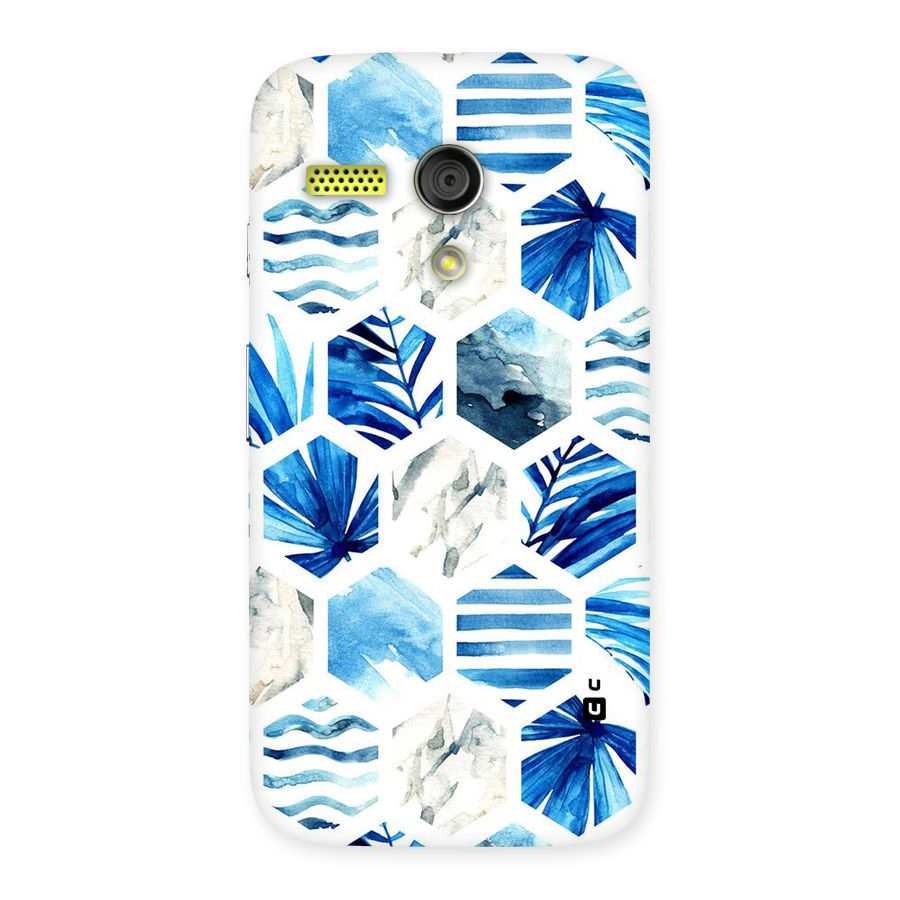 Beach Vibes Pentagon Design Back Case for Moto G
