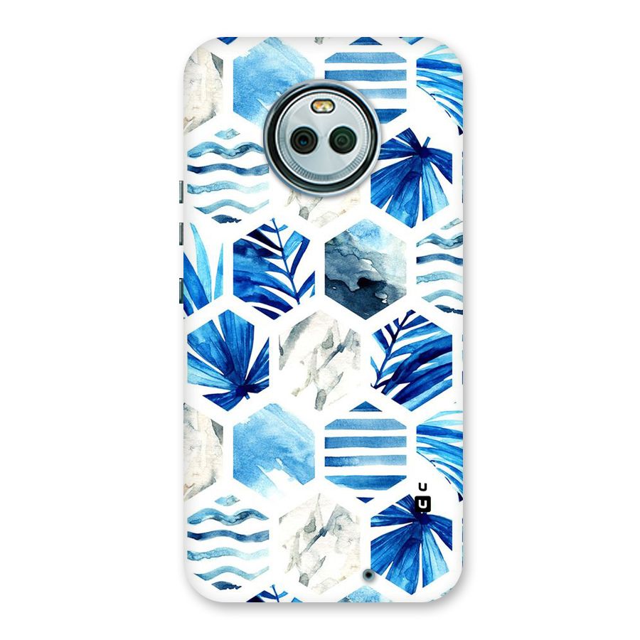 Beach Vibes Pentagon Design Back Case for Moto X4