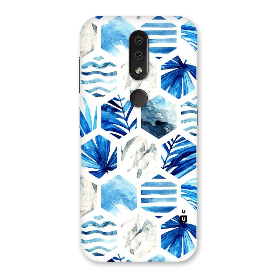 Beach Vibes Pentagon Design Back Case for Nokia 4.2