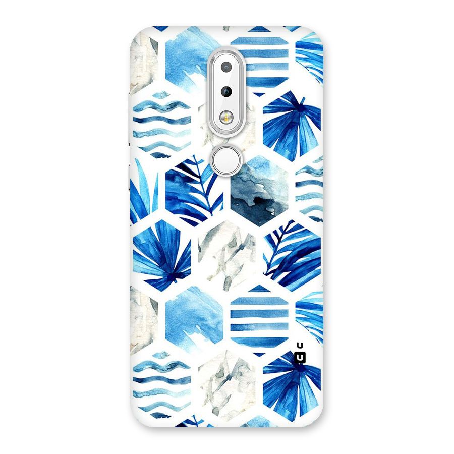 Beach Vibes Pentagon Design Back Case for Nokia 6.1 Plus