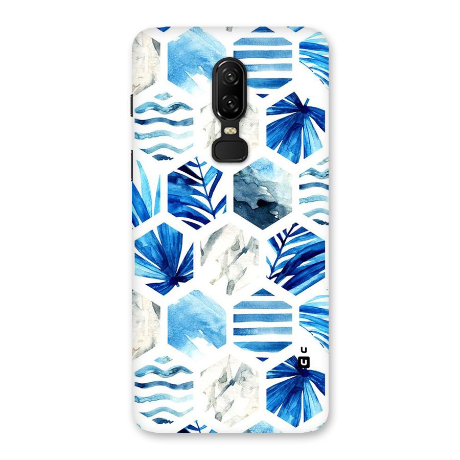 Beach Vibes Pentagon Design Back Case for OnePlus 6