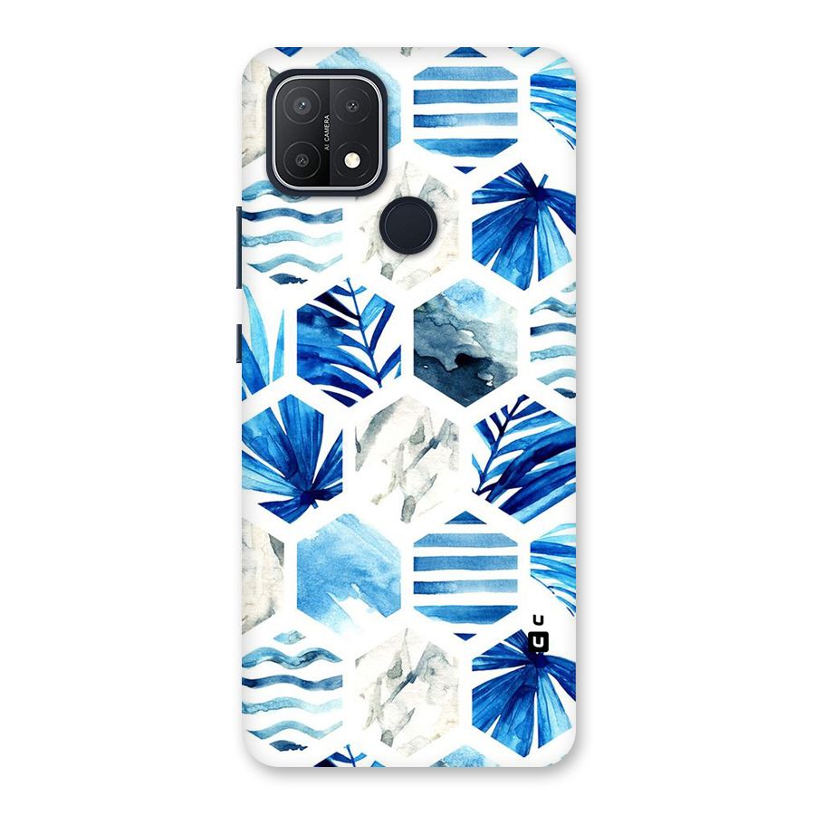 Beach Vibes Pentagon Design Back Case for Oppo A15s