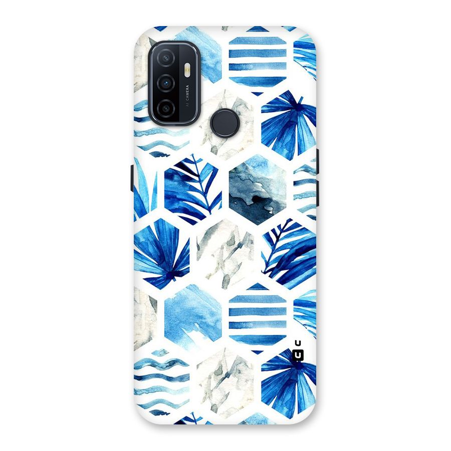 Beach Vibes Pentagon Design Back Case for Oppo A32