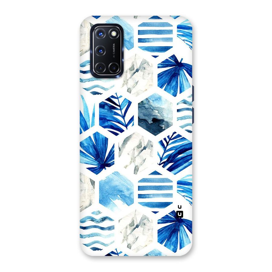 Beach Vibes Pentagon Design Back Case for Oppo A52
