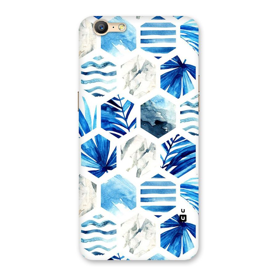 Beach Vibes Pentagon Design Back Case for Oppo A57