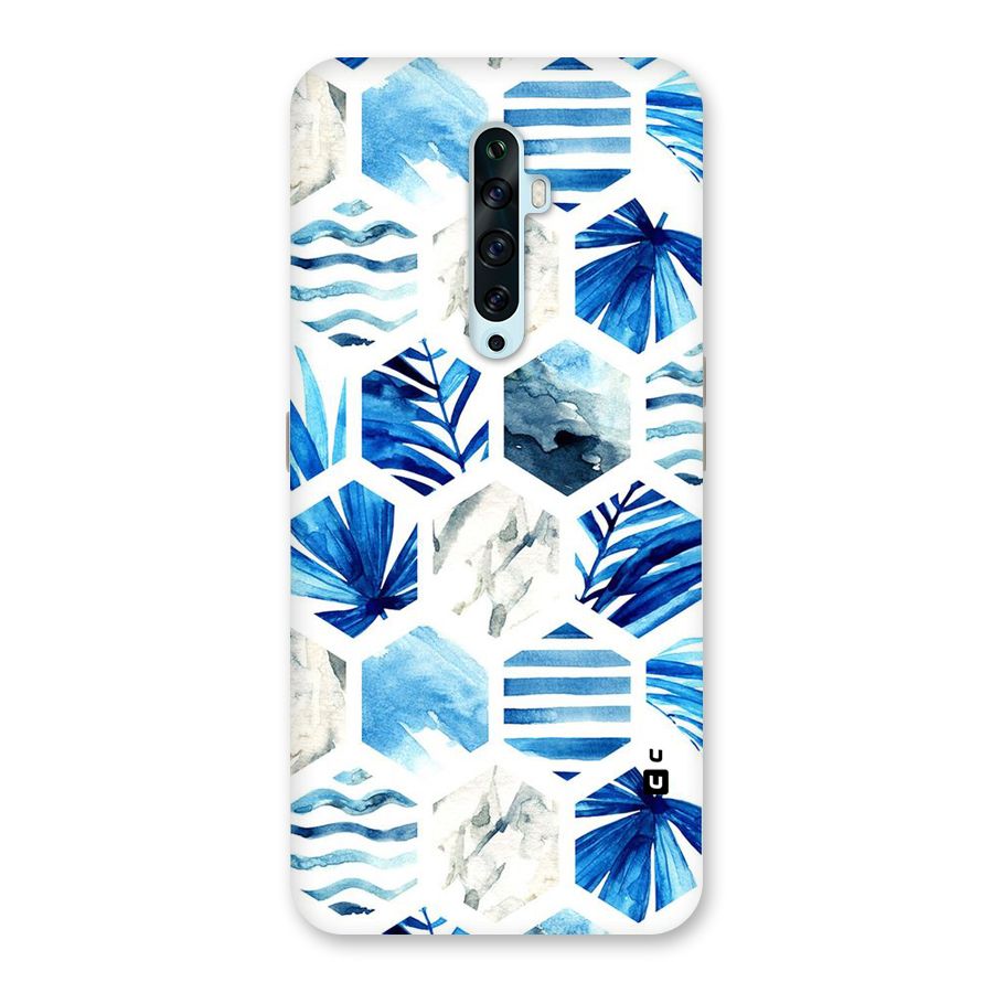 Beach Vibes Pentagon Design Back Case for Oppo Reno2 Z