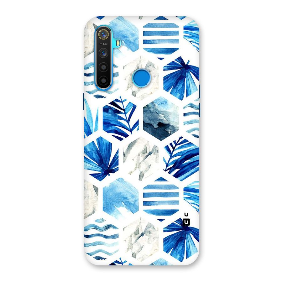 Beach Vibes Pentagon Design Back Case for Realme 5s