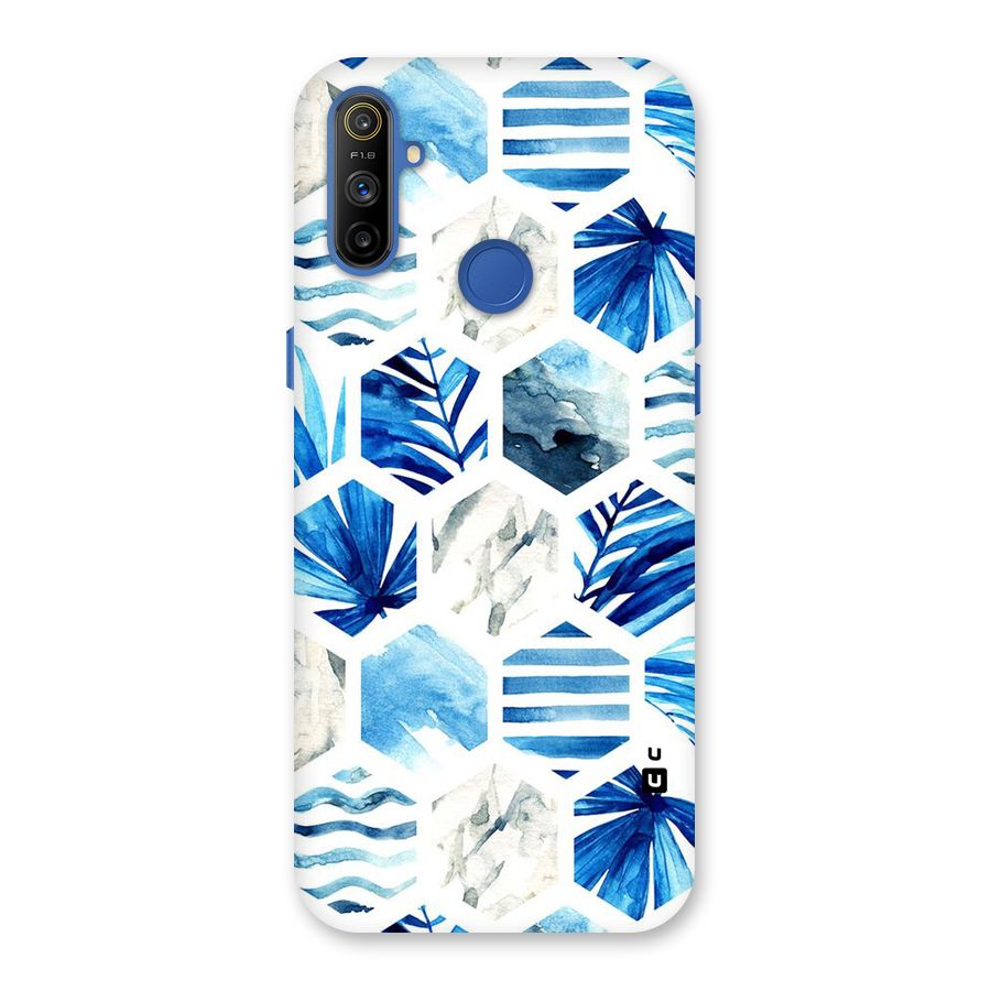 Beach Vibes Pentagon Design Back Case for Realme Narzo 10A