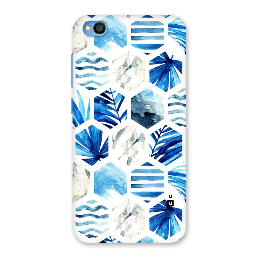 Beach Vibes Pentagon Design Back Case for Redmi Go