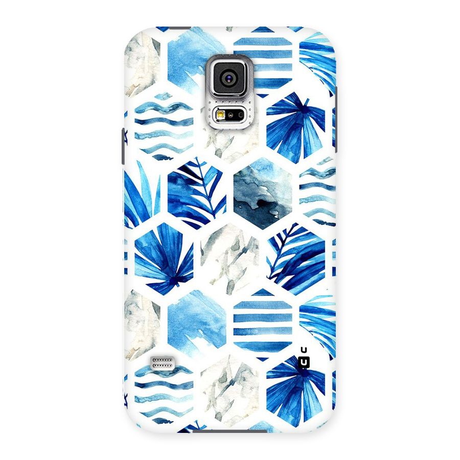 Beach Vibes Pentagon Design Back Case for Samsung Galaxy S5