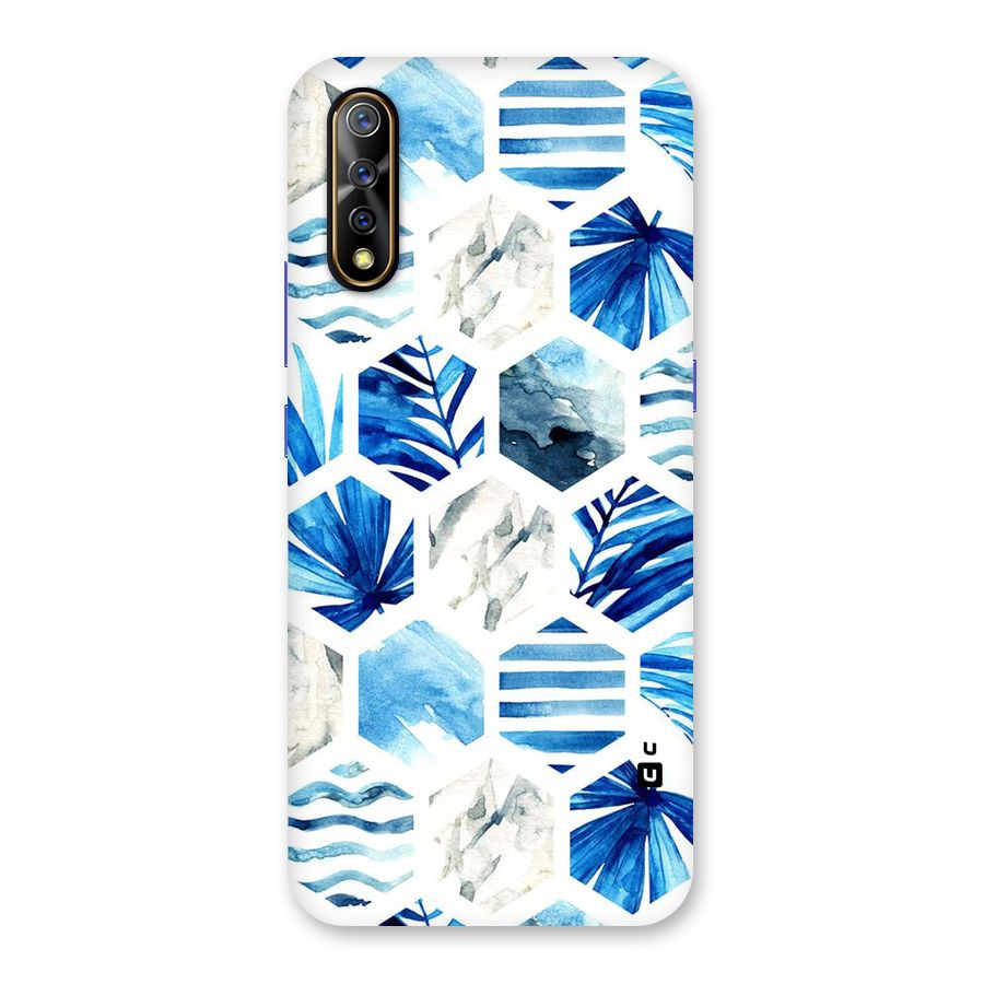Beach Vibes Pentagon Design Back Case for Vivo S1