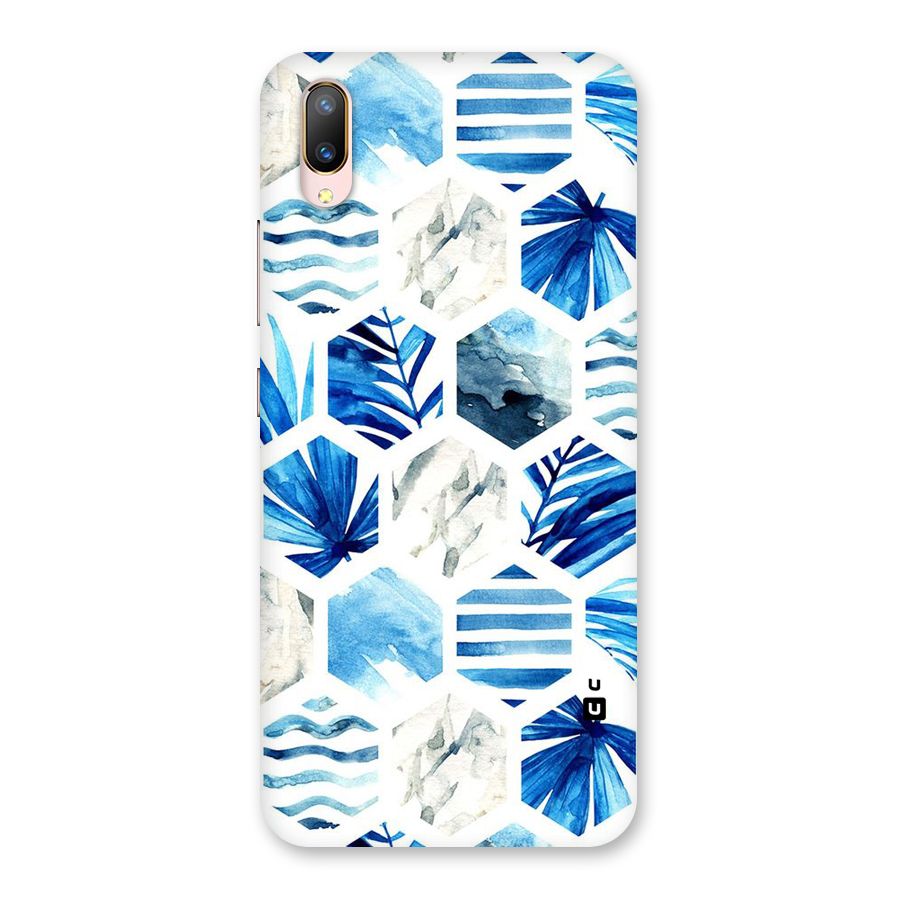 Beach Vibes Pentagon Design Back Case for Vivo V11 Pro