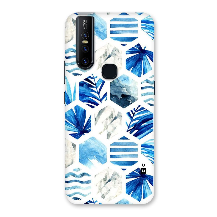 Beach Vibes Pentagon Design Back Case for Vivo V15