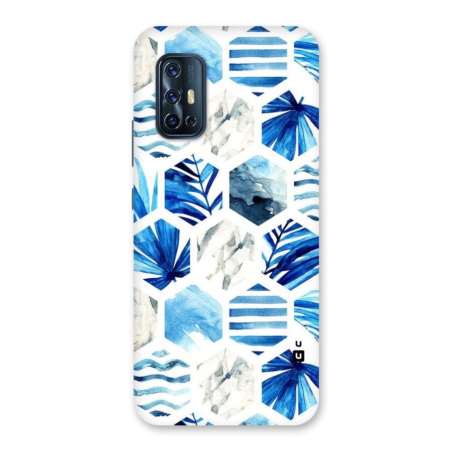 Beach Vibes Pentagon Design Back Case for Vivo V17