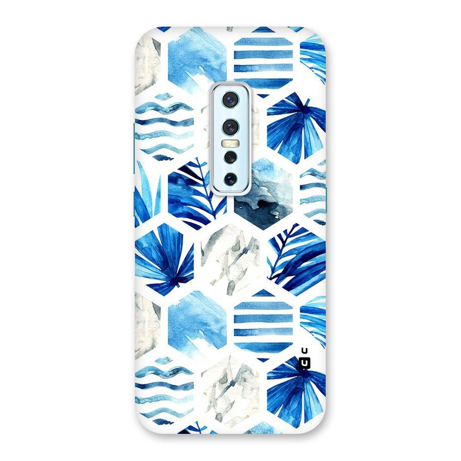 Beach Vibes Pentagon Design Back Case for Vivo V17 Pro