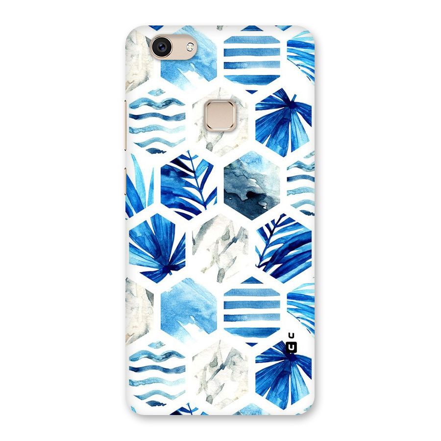 Beach Vibes Pentagon Design Back Case for Vivo V7
