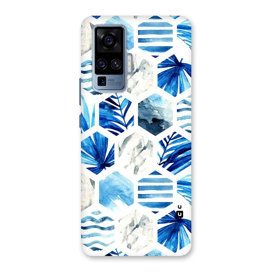 Beach Vibes Pentagon Design Back Case for Vivo X50 Pro