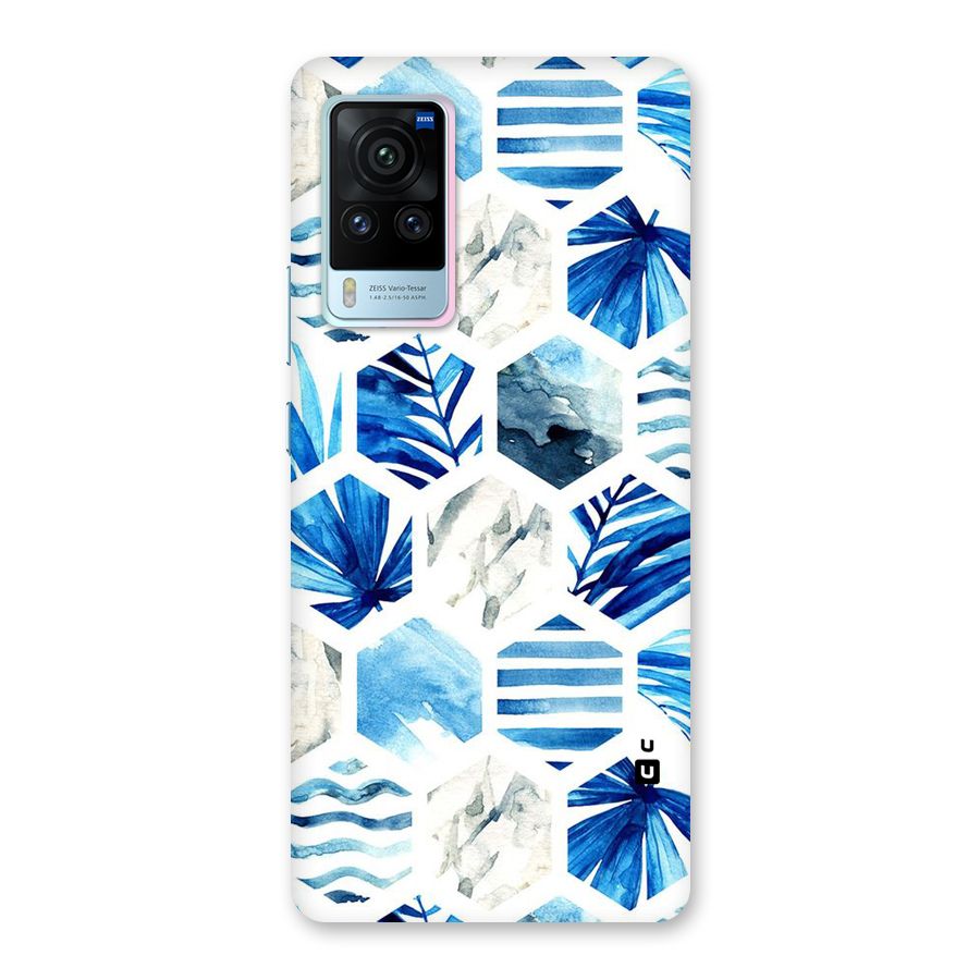 Beach Vibes Pentagon Design Back Case for Vivo X60 Pro